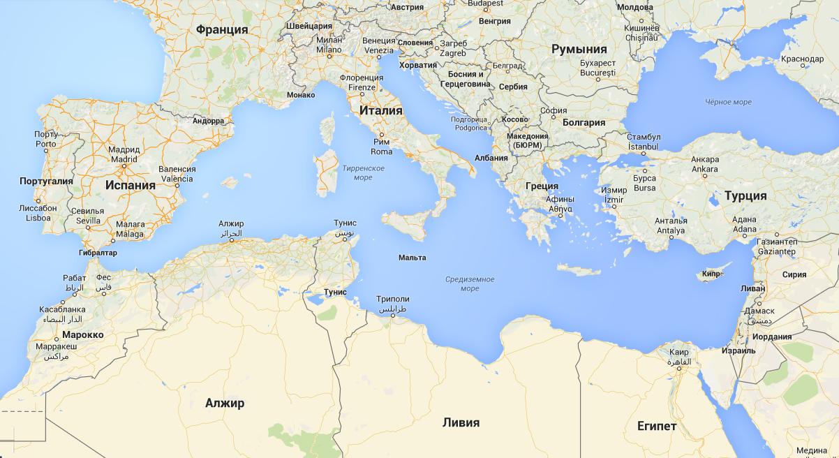 Страны на берегу средиземного моря пмж в греции